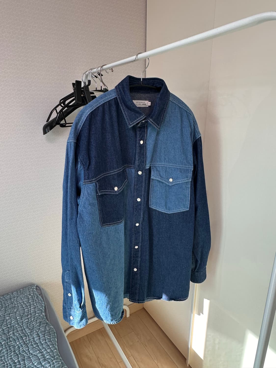 NIKO AND JEANS 데님 셔츠 m(실사이즈 100 ~105) 상품이미지1