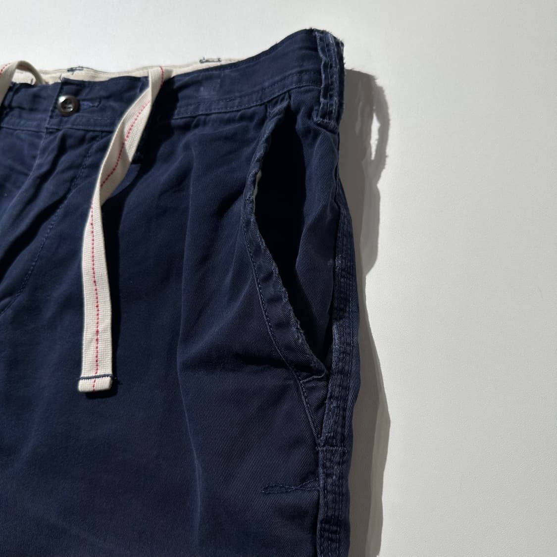 폴로 랄프로렌 트윌 코튼 하프팬츠 반바지 네이비 상품이미지5