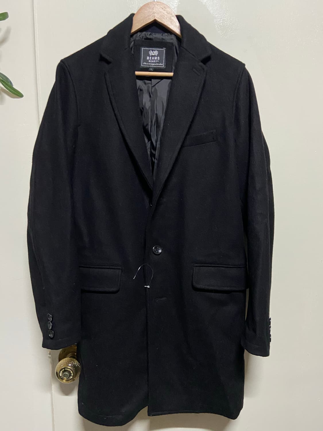 빔즈(beams) 3버튼코트 상품이미지1