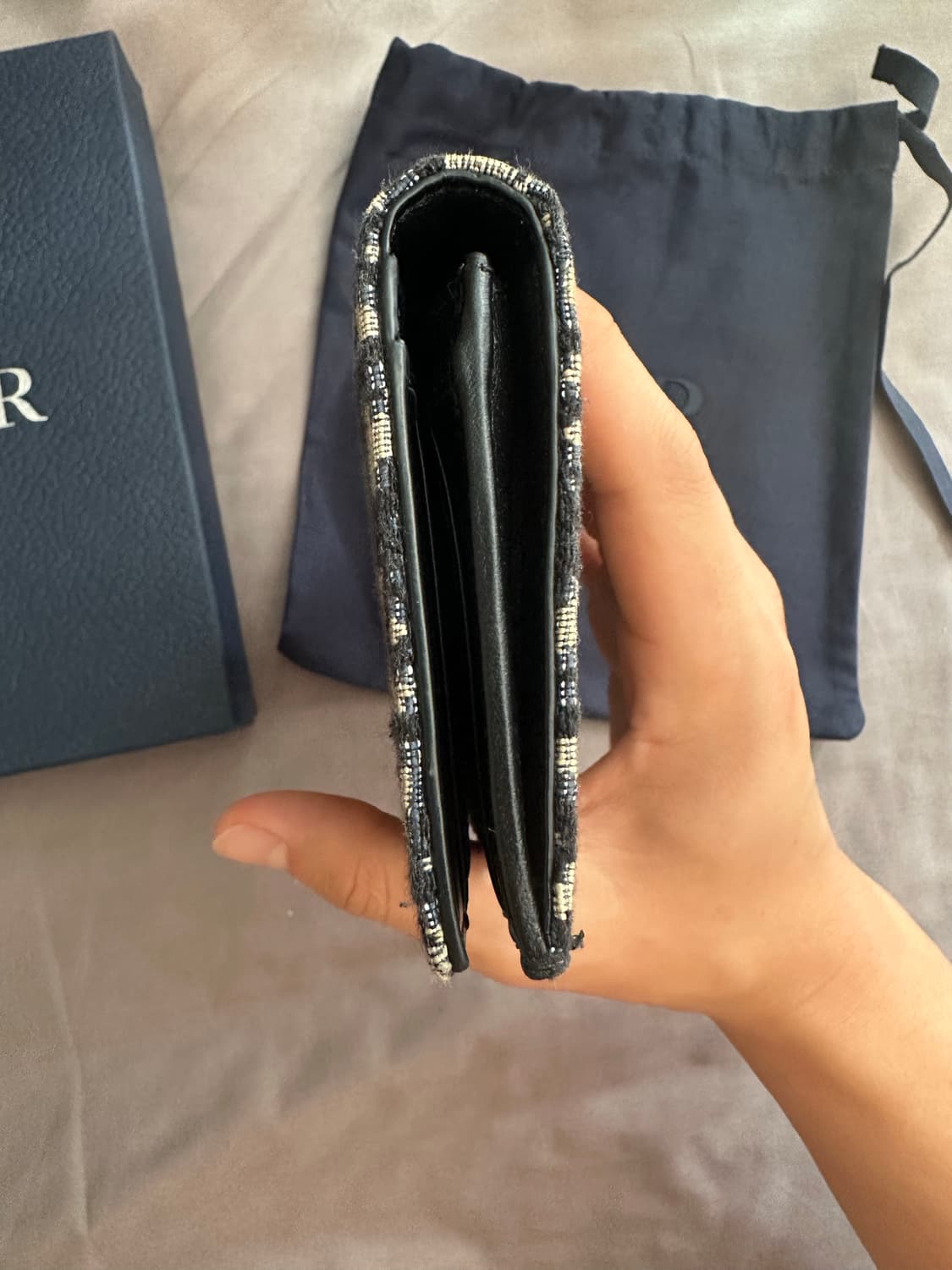 디올 오블리크 장지갑 새상품급 상품이미지3