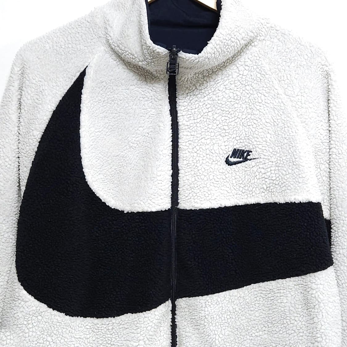 110)NIKE 나이키 리버시블 양면 빅스우시 후리스 자켓 상품이미지3