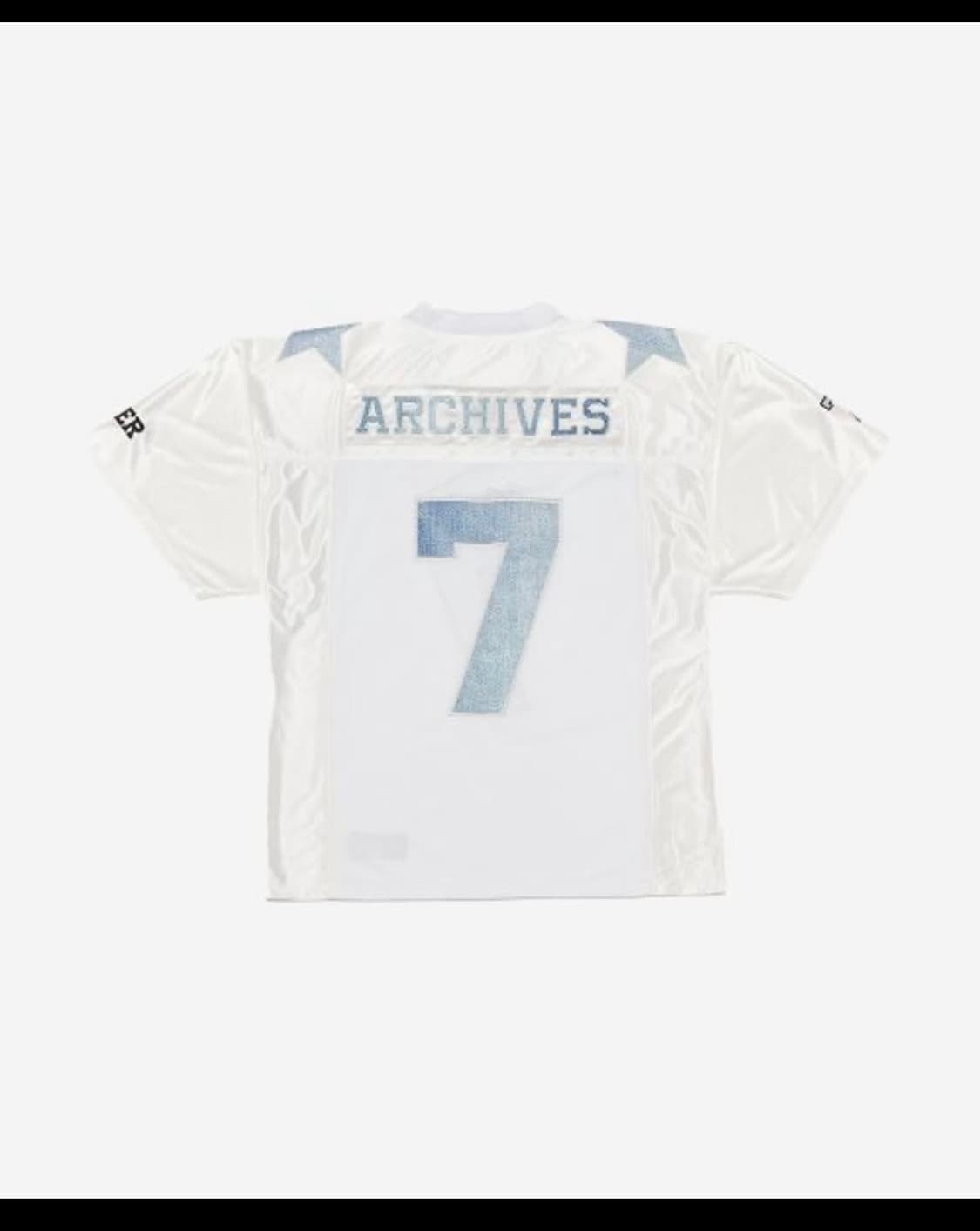 2000아카이브 풋볼 티셔츠 데님 상품이미지1