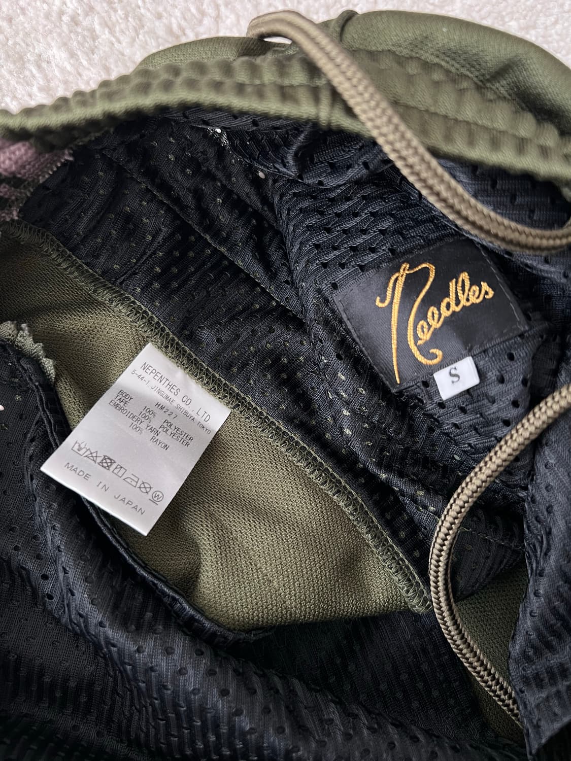 니들스 폴리 트랙 팬츠 made in japan 상품이미지4