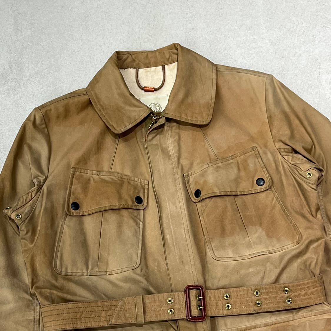 바스통 멀티포켓 벨티드자켓 s09849 상품이미지4