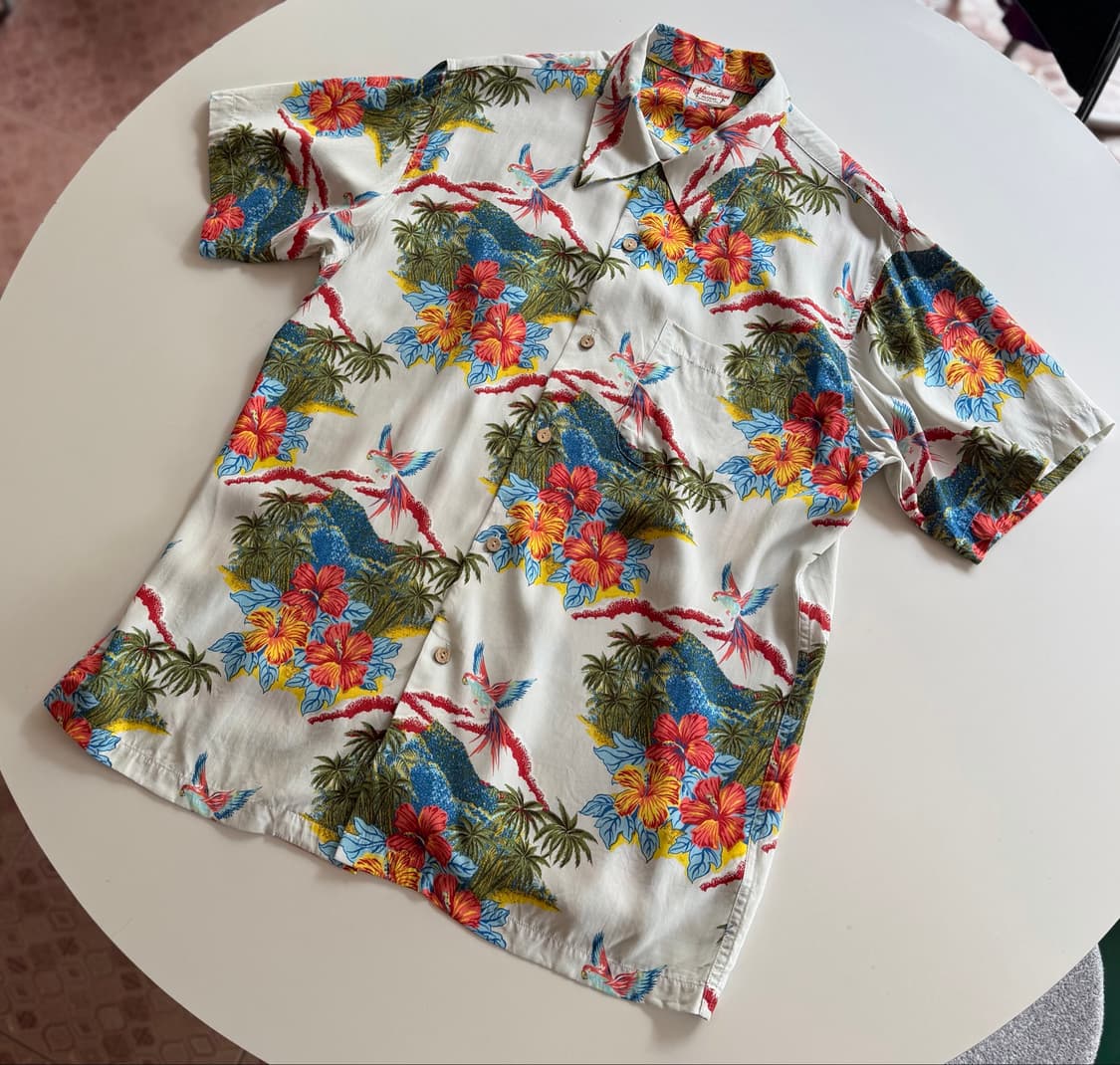 하와이안 셔츠 made in Hawaii (size L) 상품이미지1