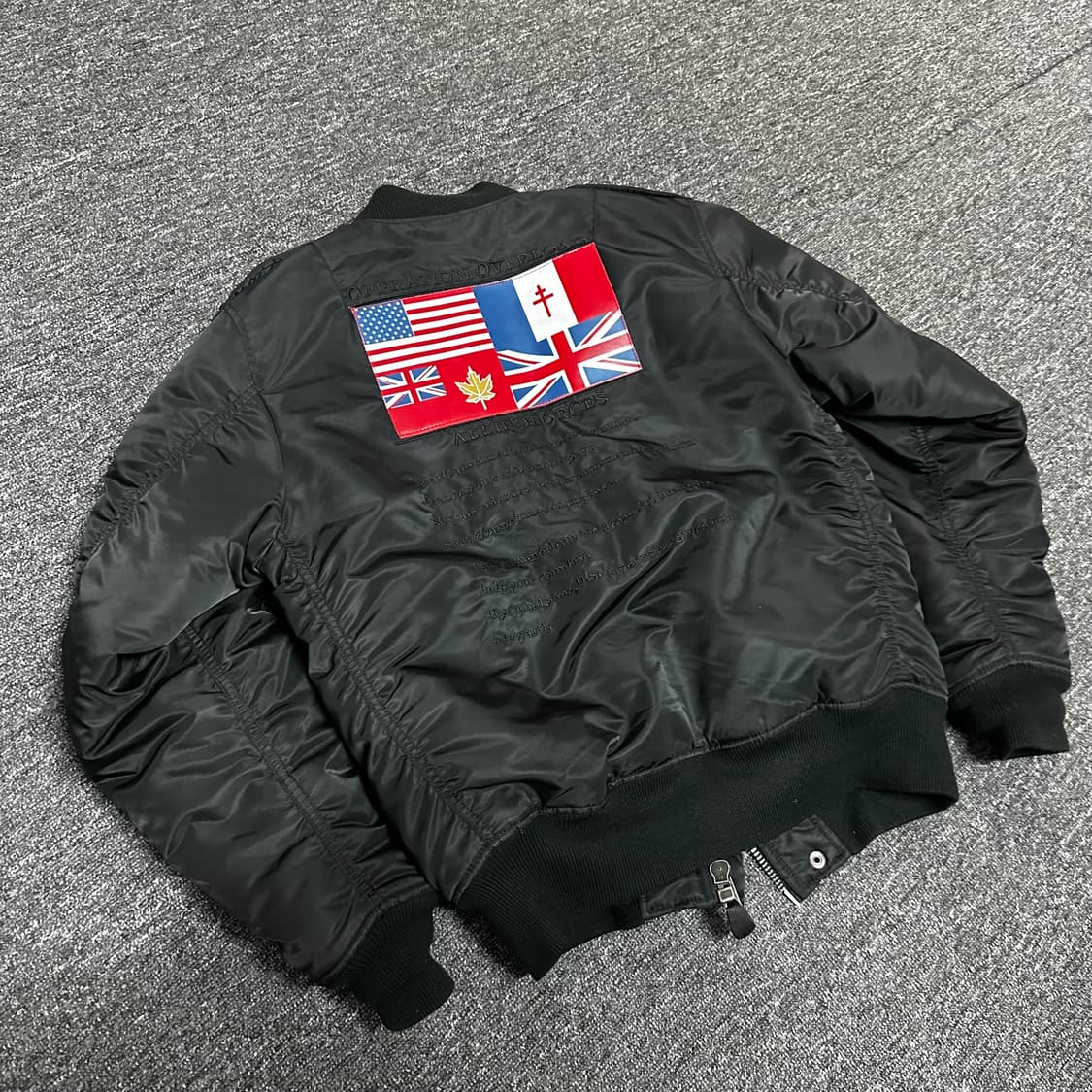 엑스톤즈 MA-1 자켓 상품이미지3