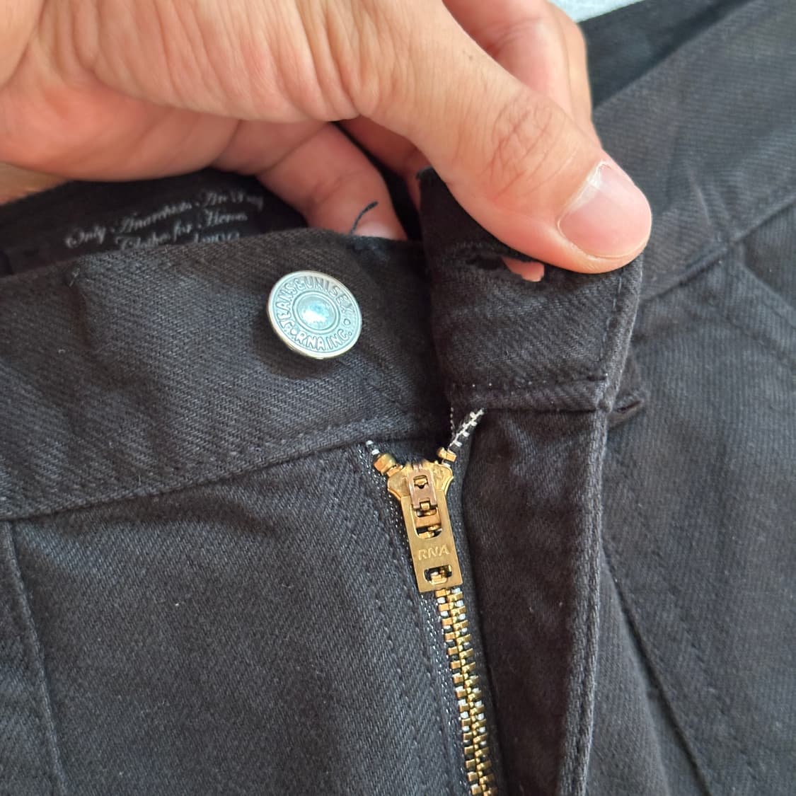 Rna black cotton pants 상품이미지9