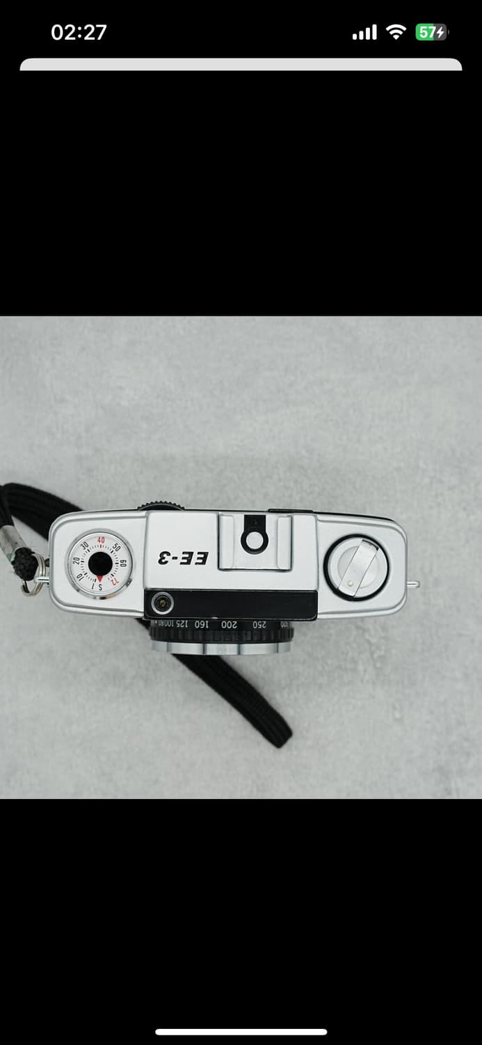 올림푸스 펜 PEN EE-3 하프 필름 카메라 희귀 (화이트) 작례o 상품이미지4