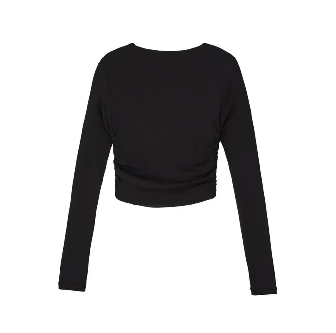 웨어웨더 쥬에셔링티 joue shirring 티셔츠 (기본기장) 블랙 상품이미지2