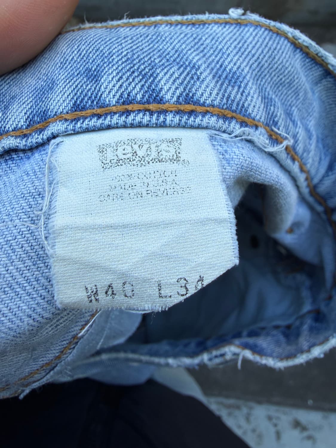 90s made in usa 리바이스 517 오랜지탭 상품이미지9