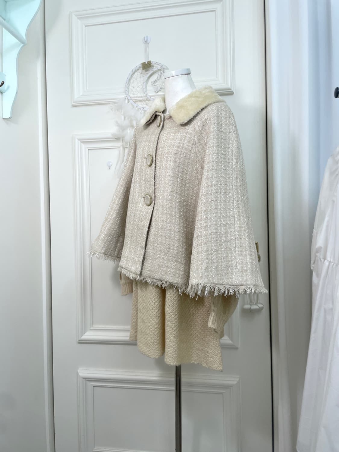 ivory lovely flare knit opc(size-M) 상품이미지9