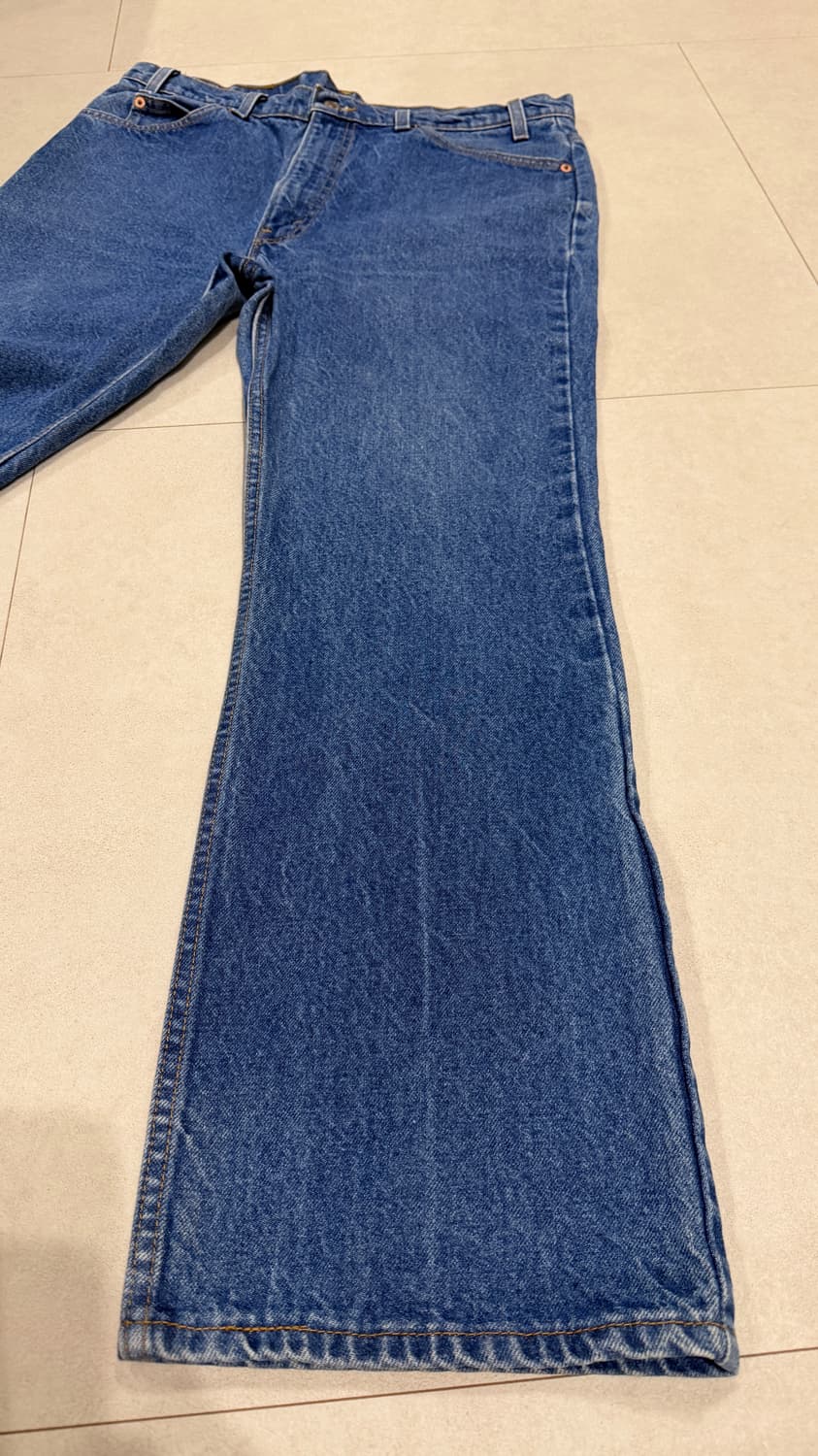 리바이스 517 오렌지탭 부츠컷 38x30 made in USA 상품이미지4