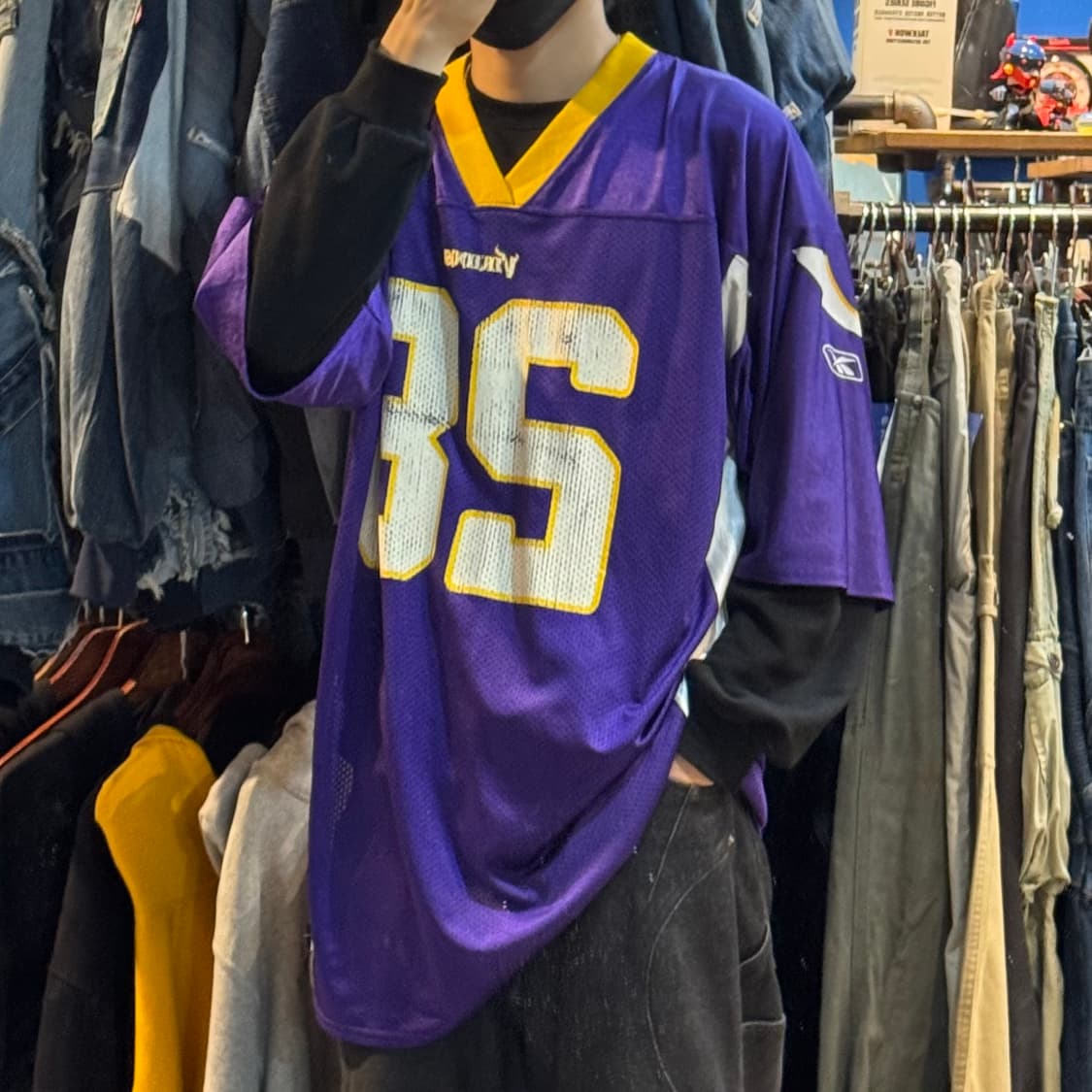 [No.9]NFL X Reebok No.28 풋볼져지 상품이미지2