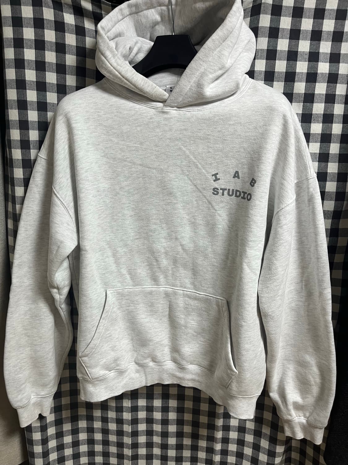 IAB STUDIO 후드티 오트밀, 스카이블루 XL 상품이미지1