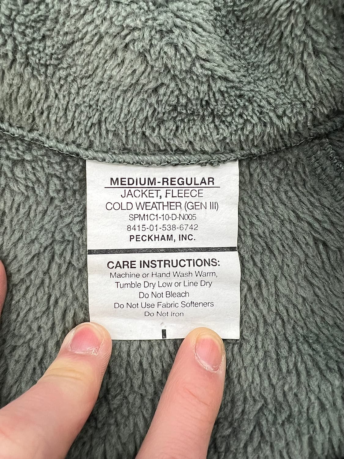 U.S.ARMY 젠3 ACU 폴라텍 플리스 자켓 상품이미지7