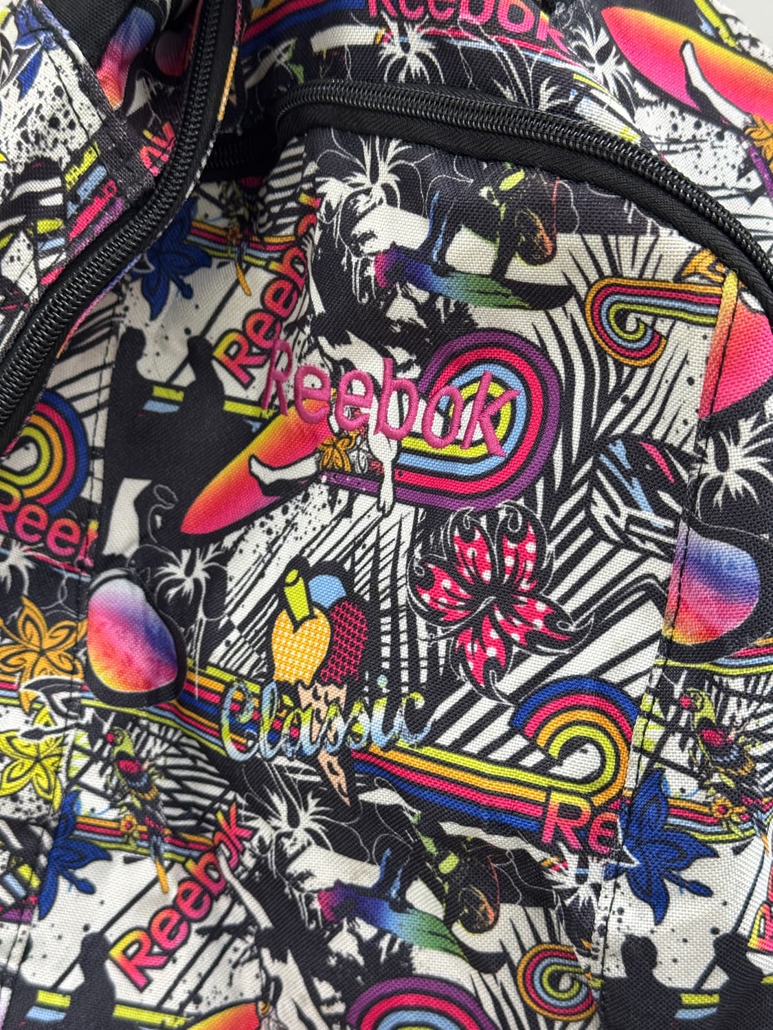 리복 클래식 알록달록 백팩 상품이미지2