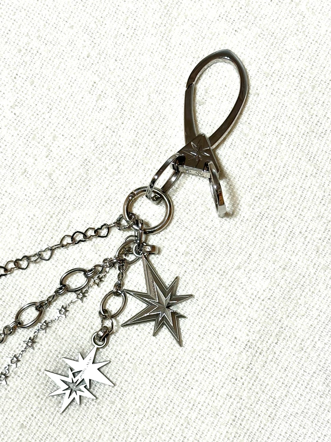 베이컨트 아카이브 스타 키링 실버 상품이미지3