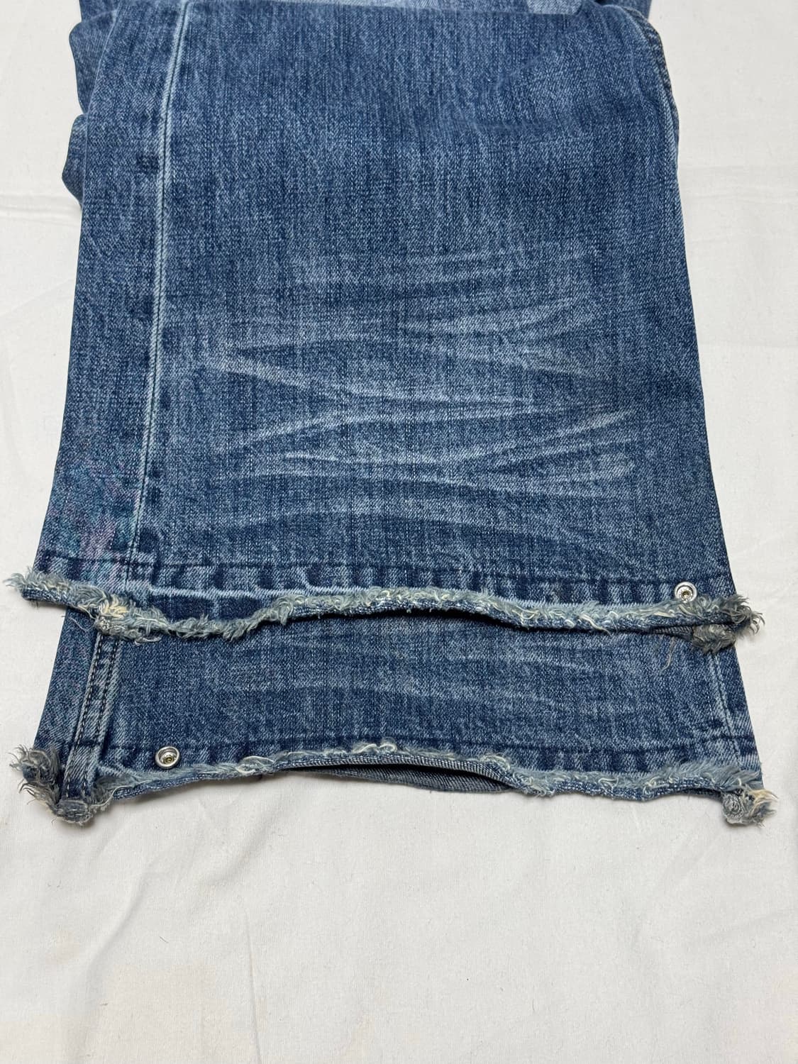 로어링라드 / 플레어 워시드 데님팬츠 (블루) / L 상품이미지6