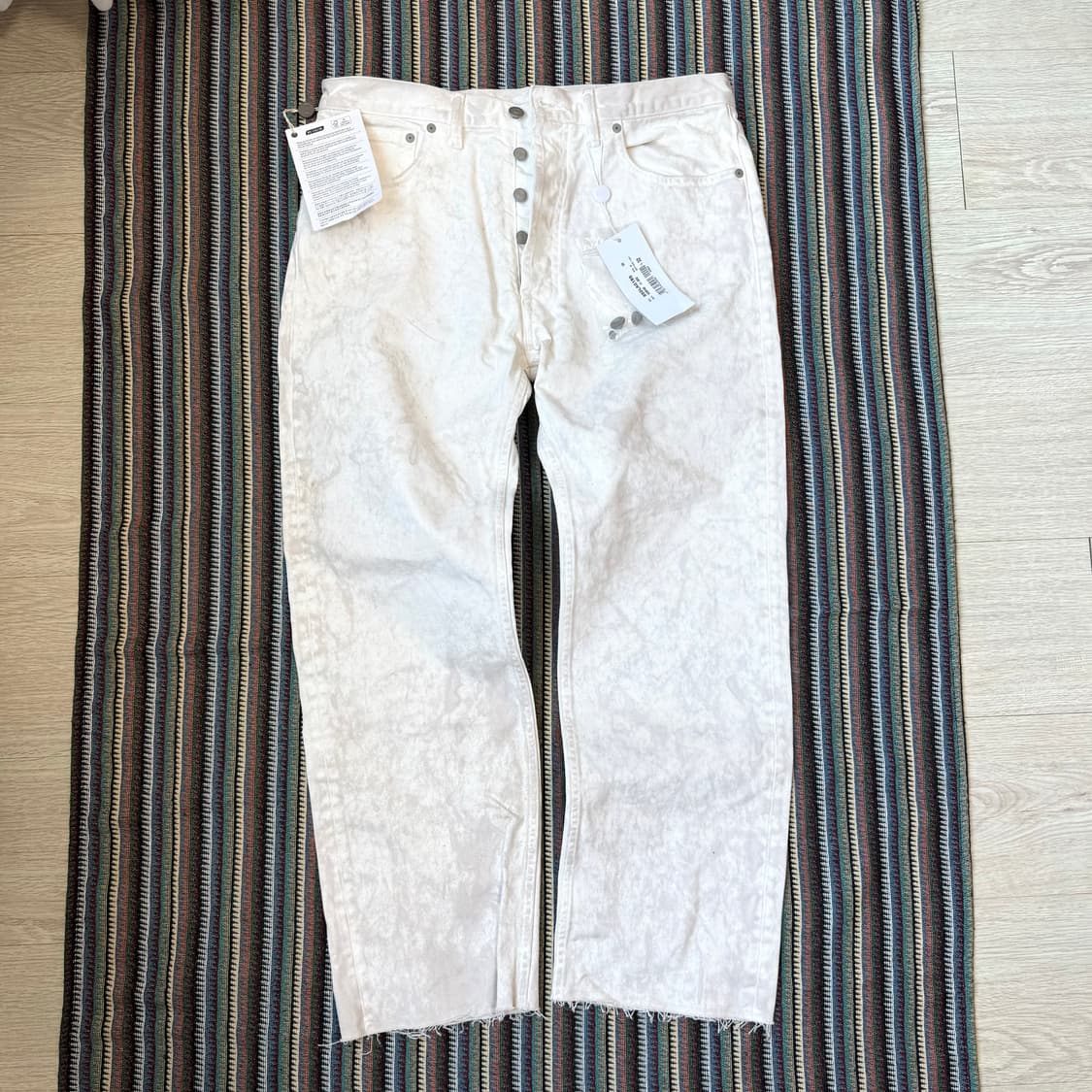 메종 마르지엘라 마블 데님 팬츠 상품이미지2