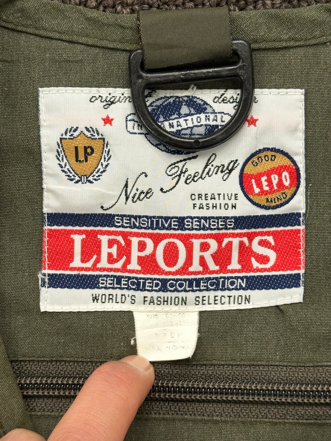 OS)LEPORTS 빈티지 피싱 베스트 상품이미지3