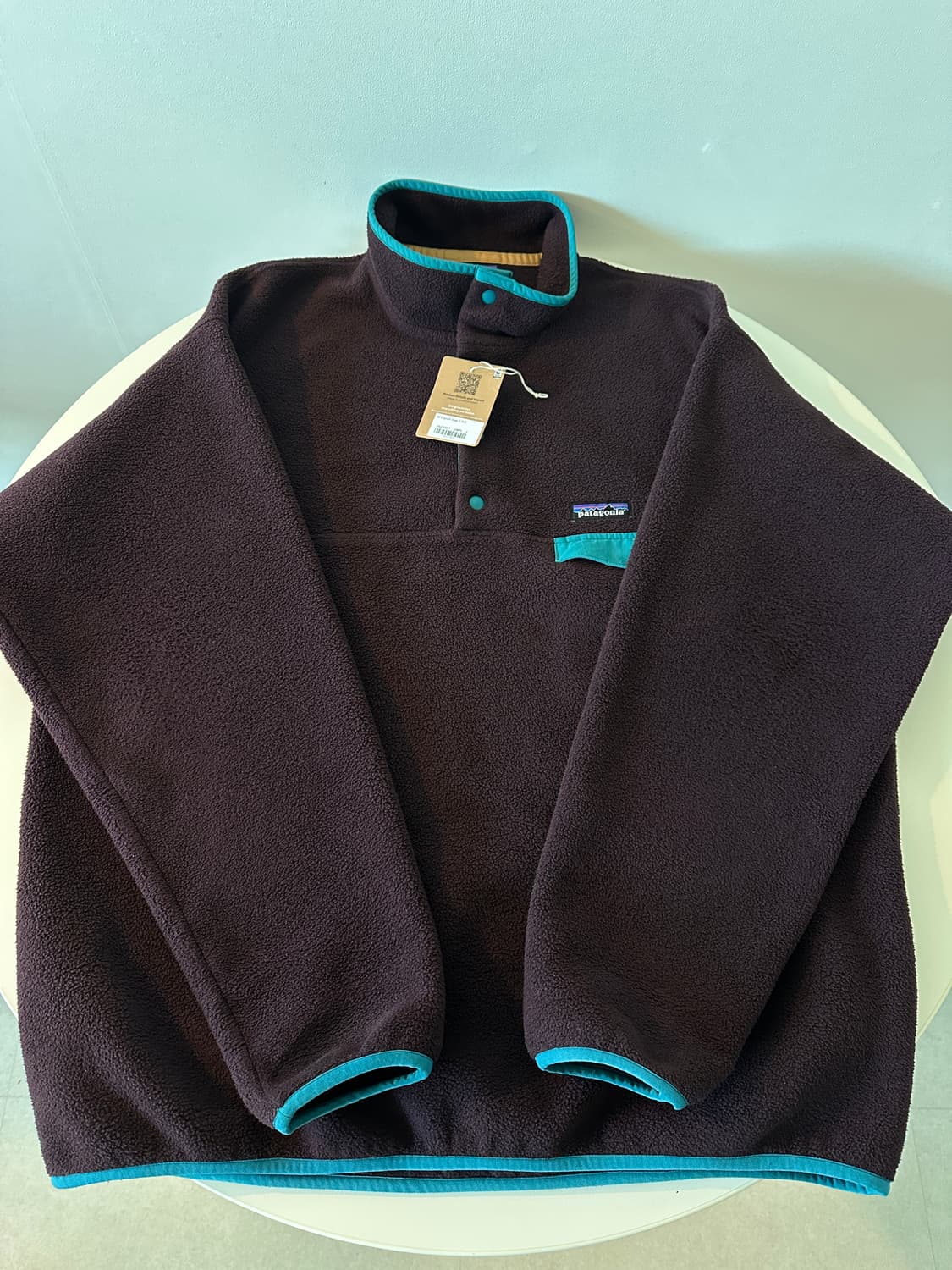 patagonia synchilla(신칠라) obsidian plum L 상품이미지4