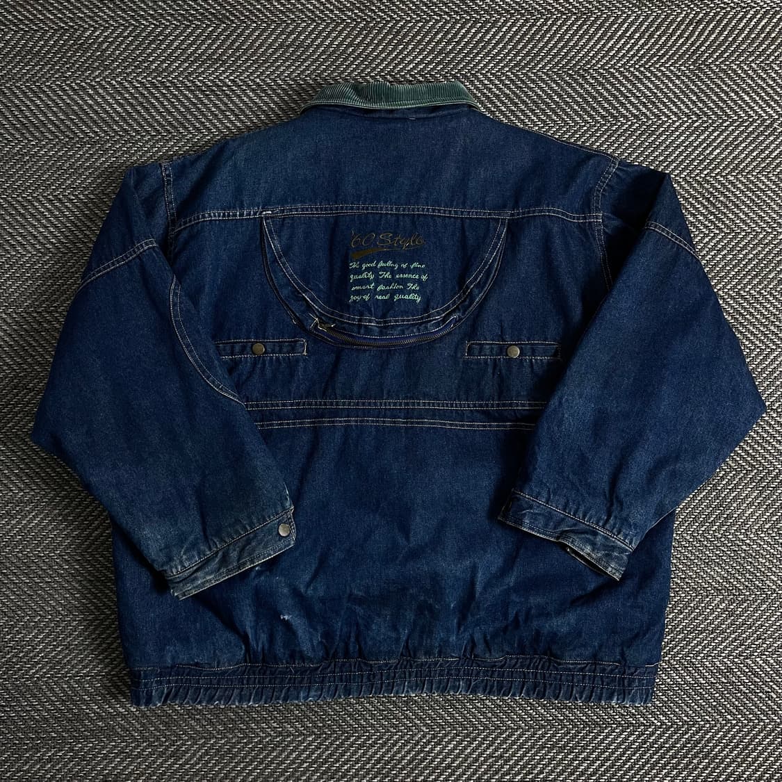 USA 오리지날 빈티지 아메리칸 데님 워크 자켓o 2989 상품이미지4