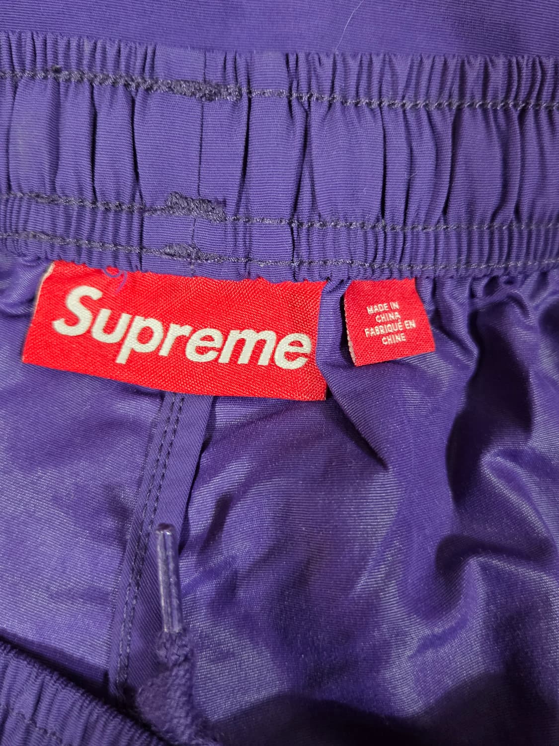 슈프림 웜업 트랙 팬츠 퍼플 24SS 상품이미지4