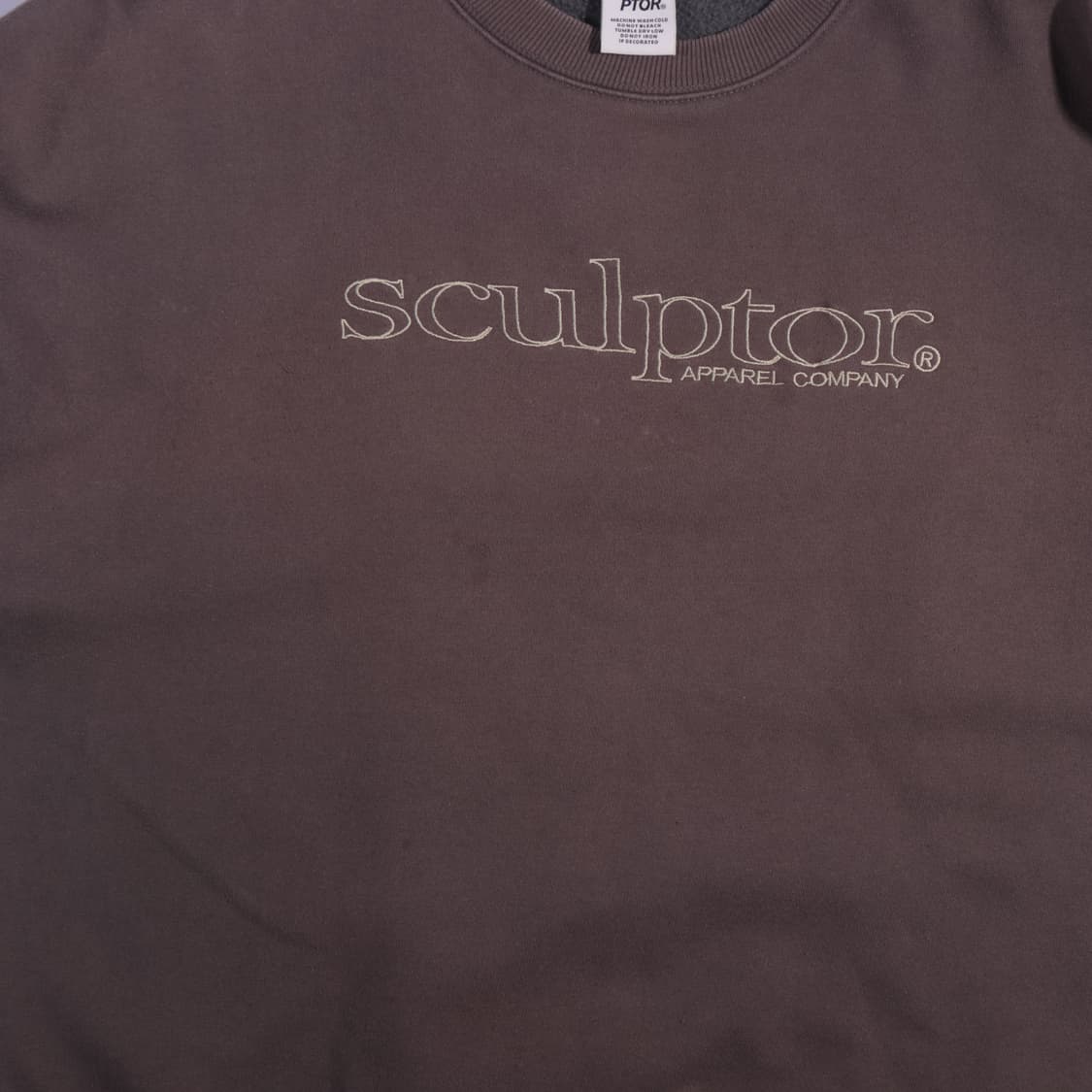 스컬프터 자수 맨투맨 B142 상품이미지4