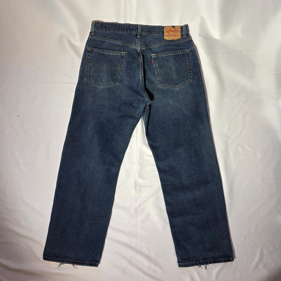 [W36L32]00s 리바이스 569 루즈스트레이트핏 데님팬츠 상품이미지4