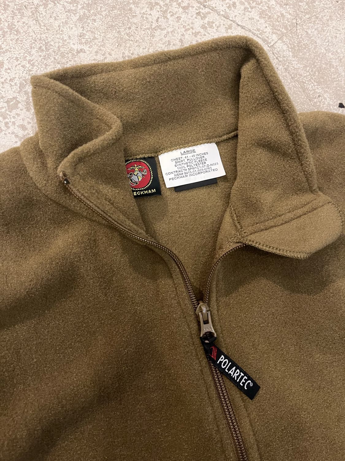 빈티지 US해병 폴라텍  상품이미지1