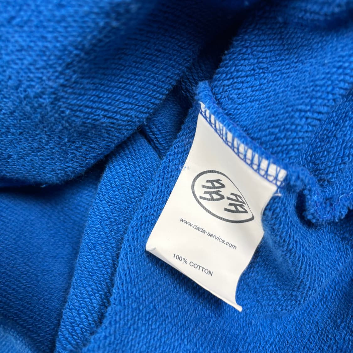 다다 블루컬러 후드티 상품이미지4