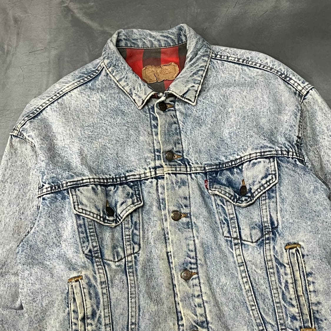  리바이스 라이닝 데님 트러커 자켓 y15661 상품이미지3
