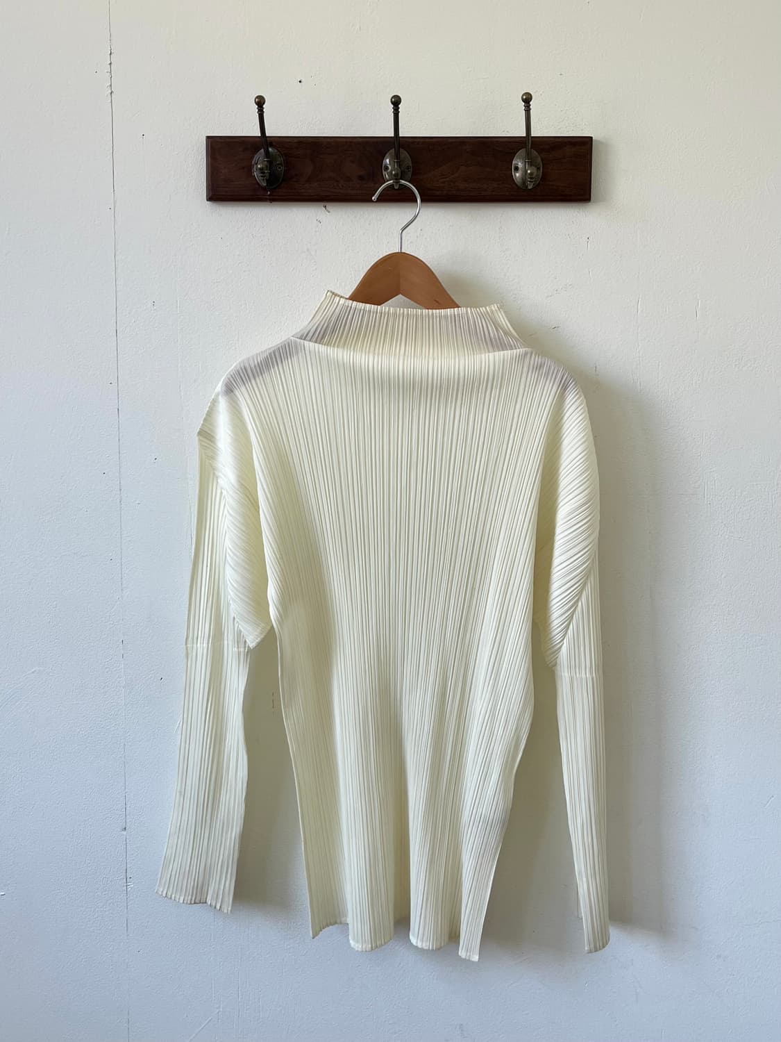 PLEATS PLEASE 아이보리 플리츠 탑 상품이미지1