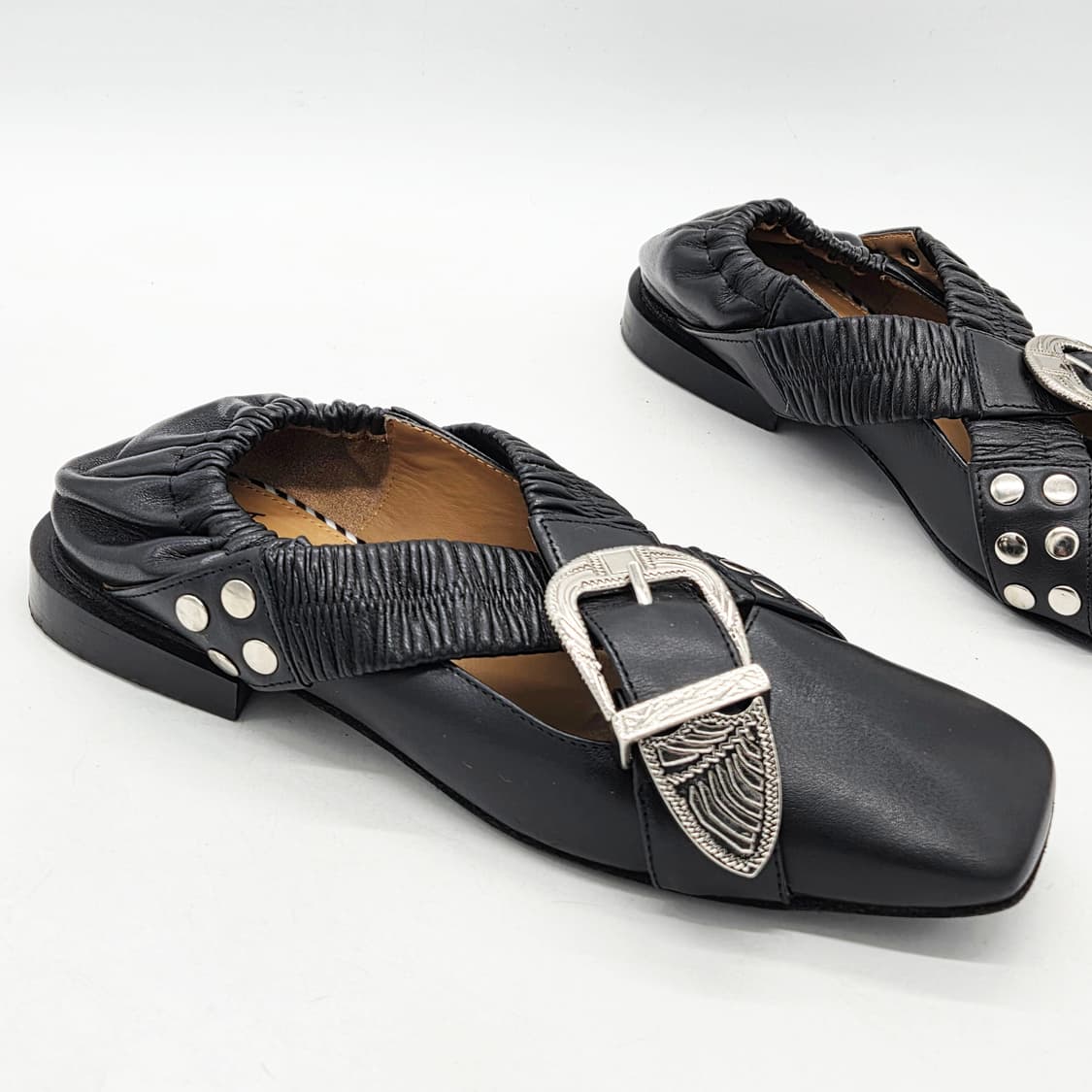 TOGA PULLA 토가 풀라 발레리나 플랫슈즈 블랙 (38) 상품이미지6