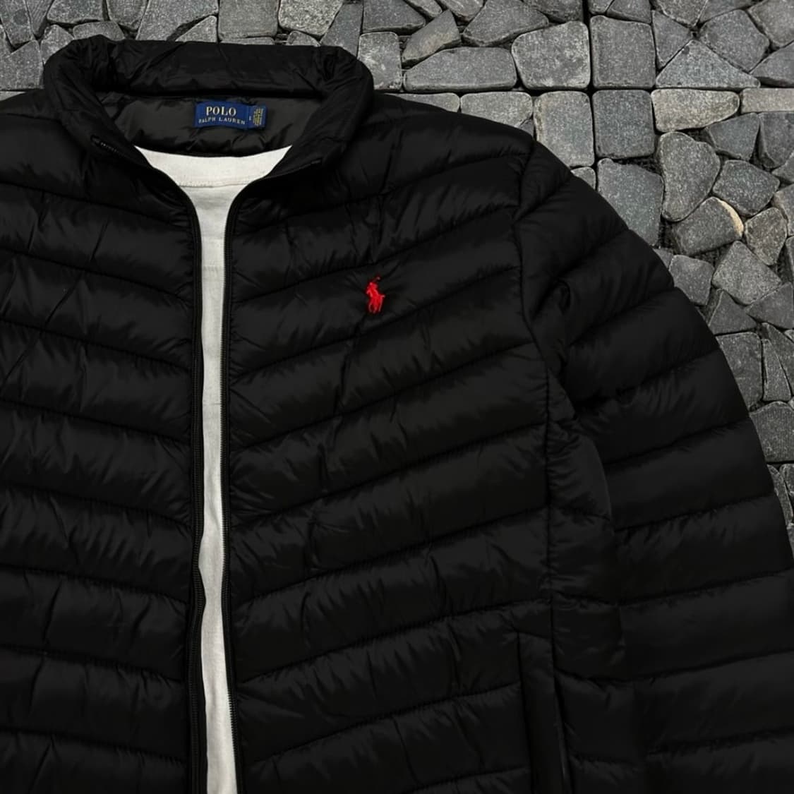 폴로 하이넥 경량패딩 L 상품이미지2