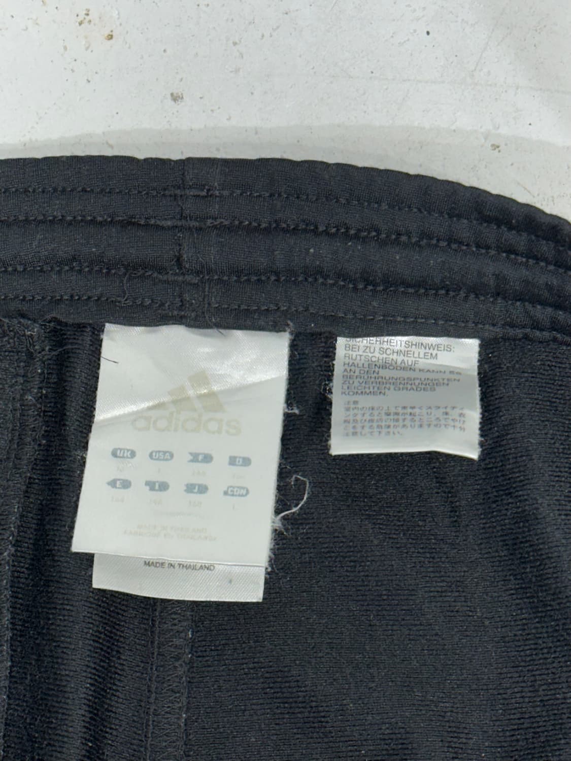 아디다스 x NBA 콜라보 블랙 화이트 삼선 세미 와이드 팬츠  상품이미지7