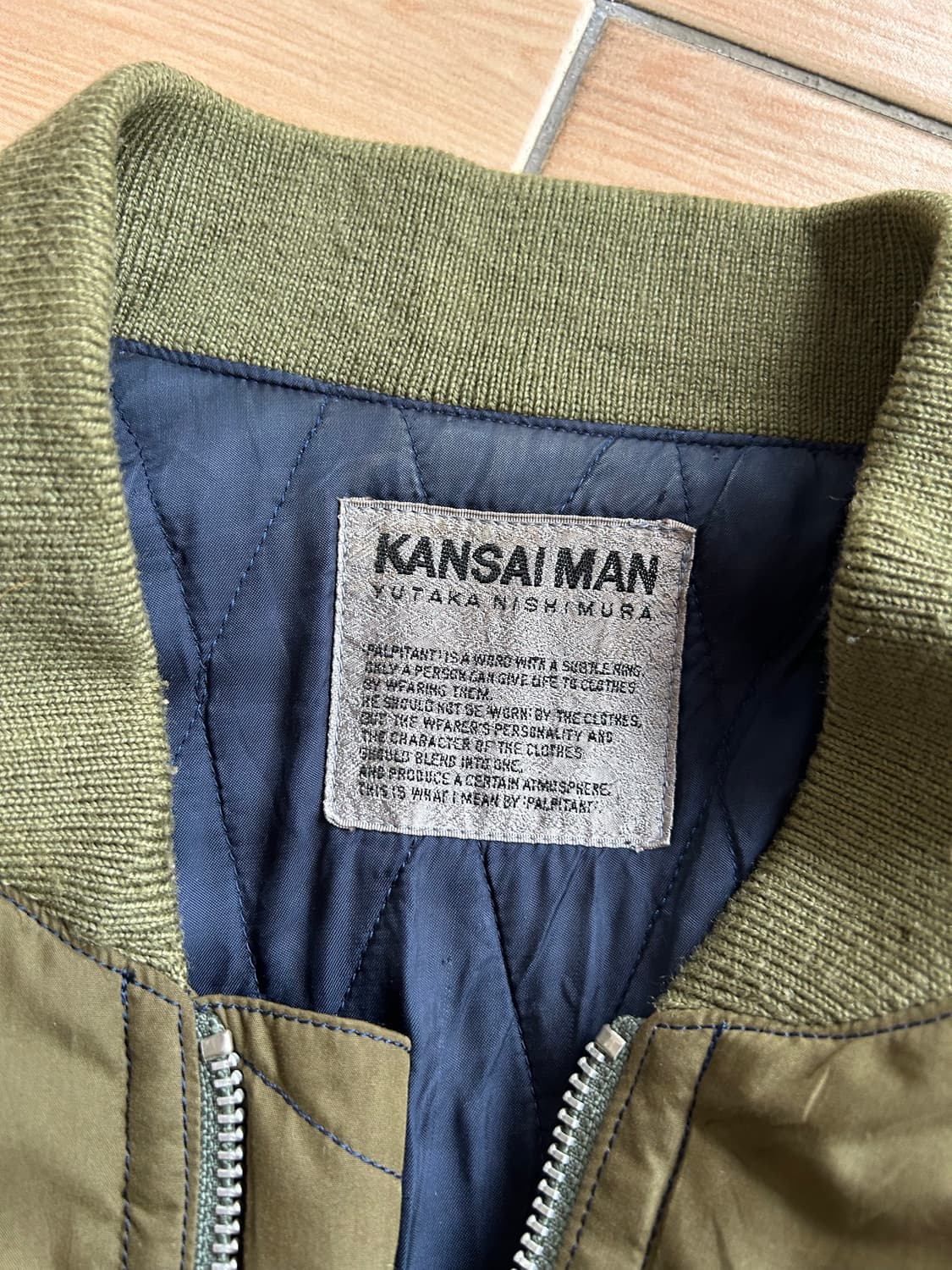 90’s Kansai man 칸사이맨 Ma-1 상품이미지6