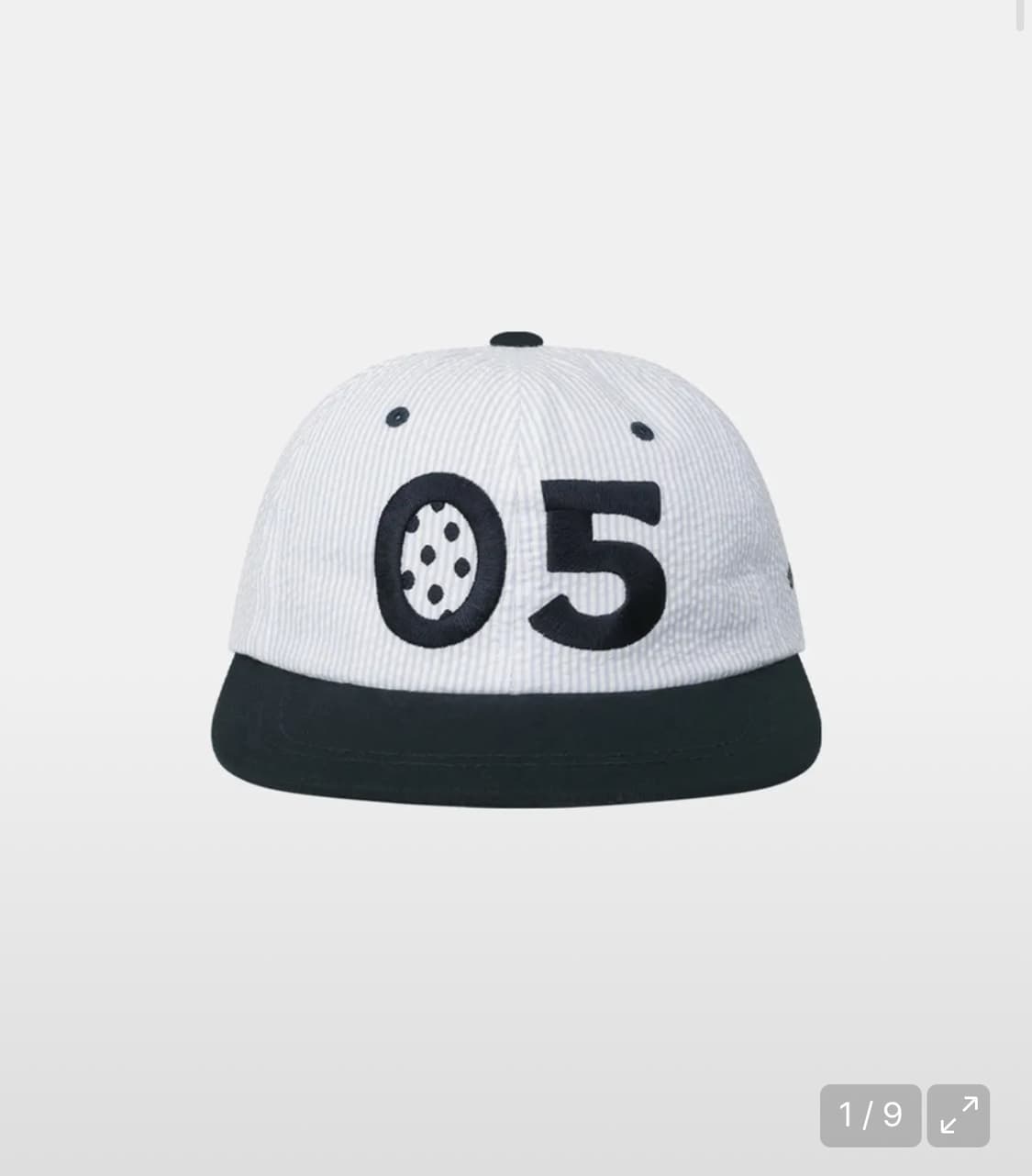 오헤시오 스트라이프 넘버 볼캡 상품이미지1