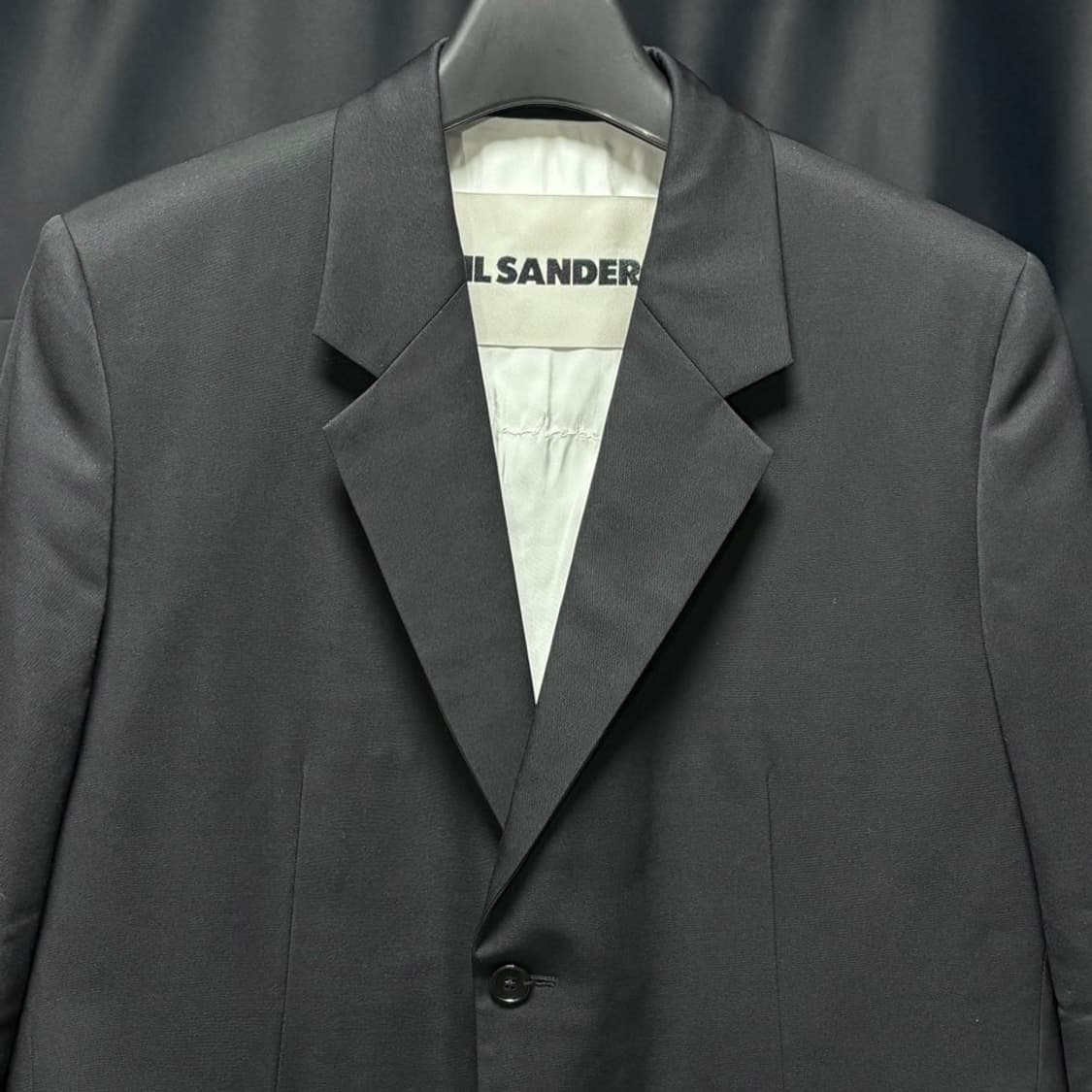 50) 질샌더 테일러 메이드 노치드 싱글 블레이저 상품이미지2