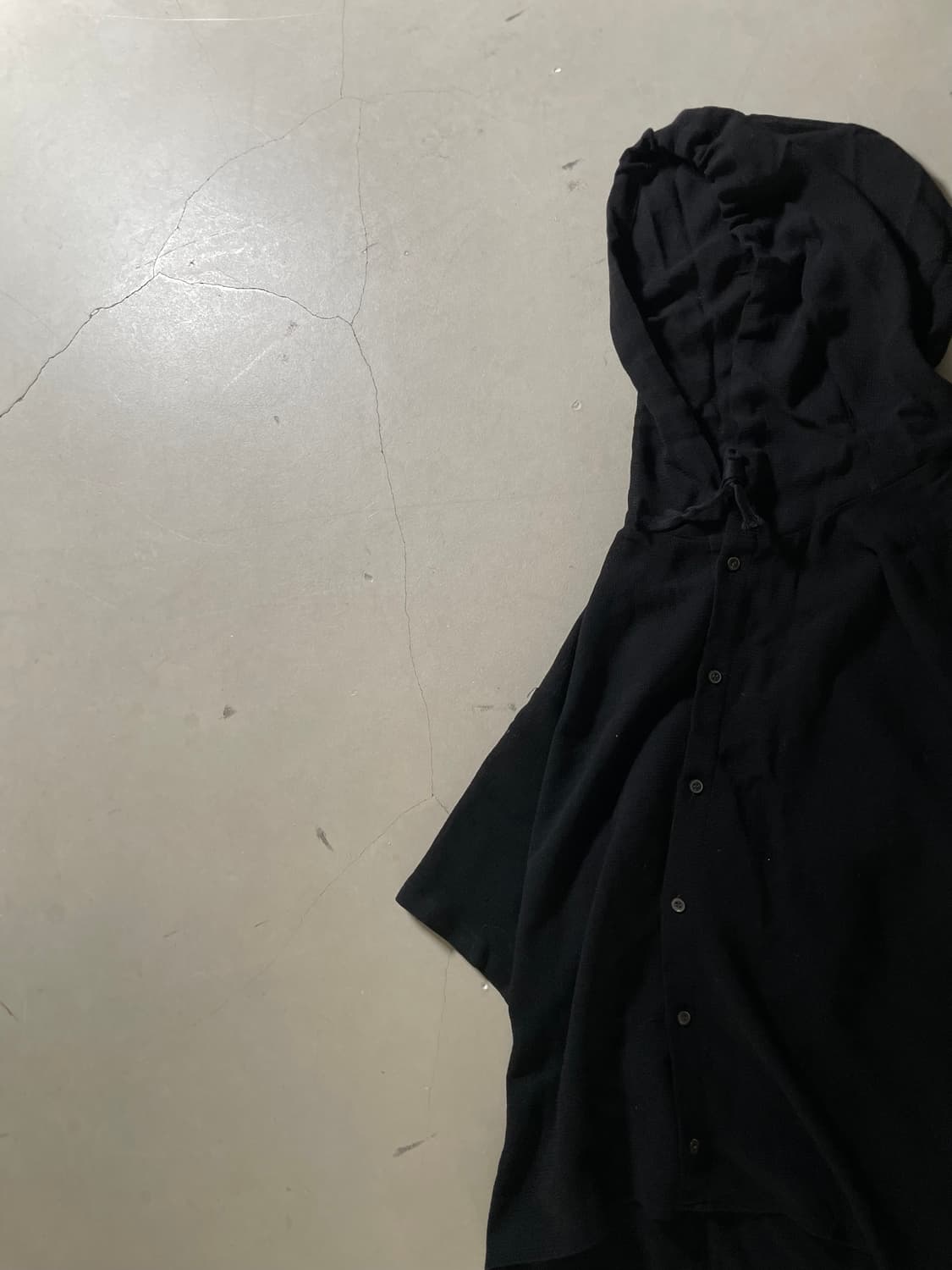 잔잔 반 에센 후드 오버사이즈 셔츠 자켓 상품이미지2
