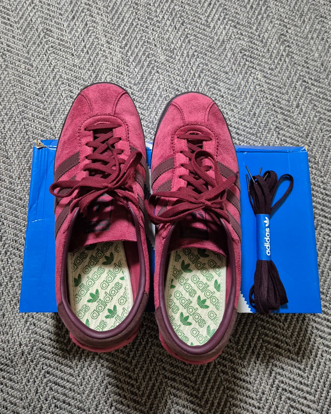 아디다스 토바코 그루엔 버건디 275 상품이미지3