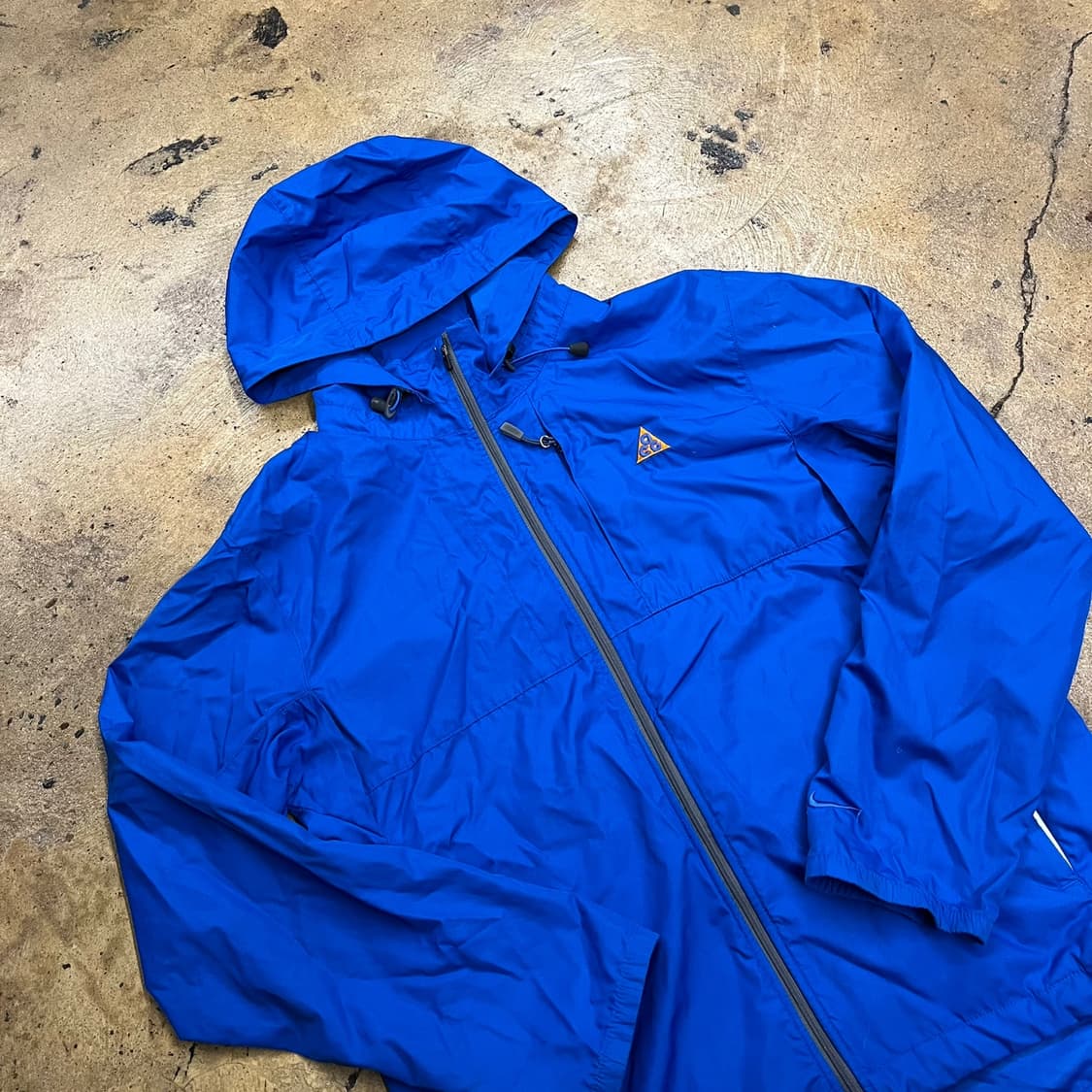 [정품/M] 나이키 ACG 블루 바람막이 후드 자켓 b15 상품이미지1