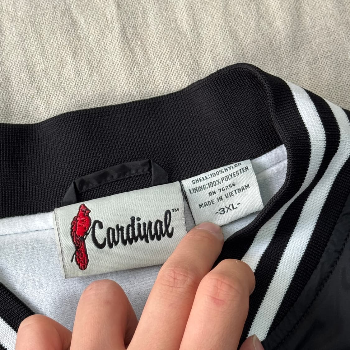 Cardinal 빈티지 오버핏 백프린팅 자켓 3XL 상품이미지5