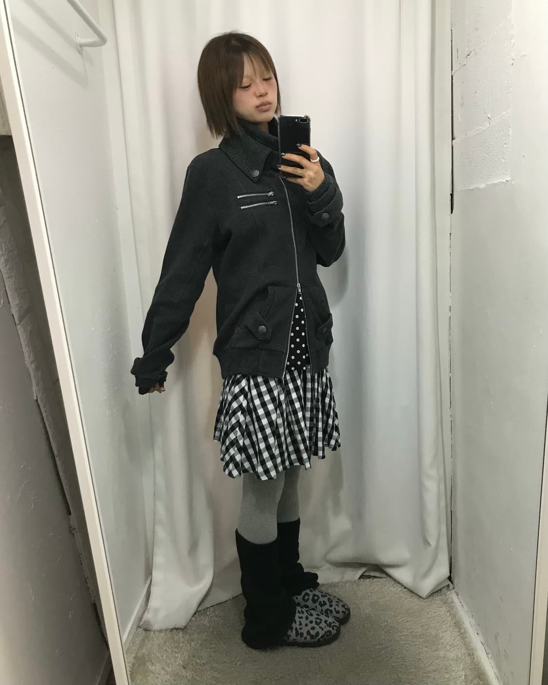 No. 차콜 집업 코디 Set 상품이미지3