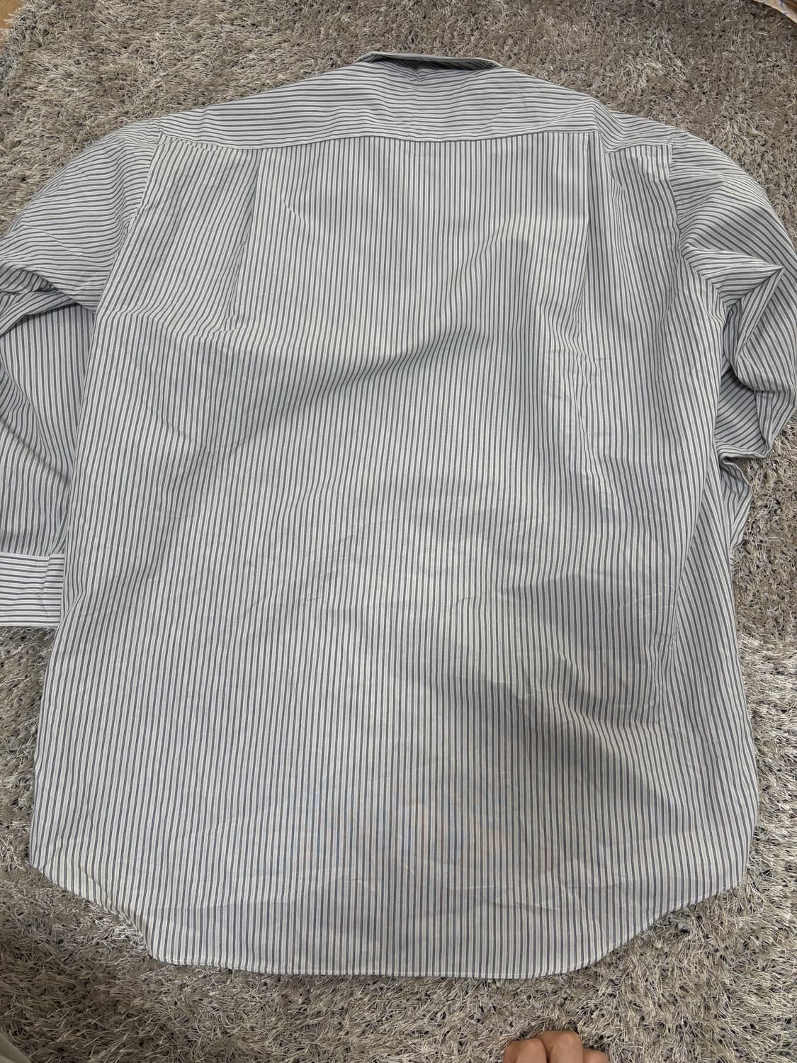 일본판 YIN&YANG 스트라이프 셔츠 사이즈 105 상품이미지5