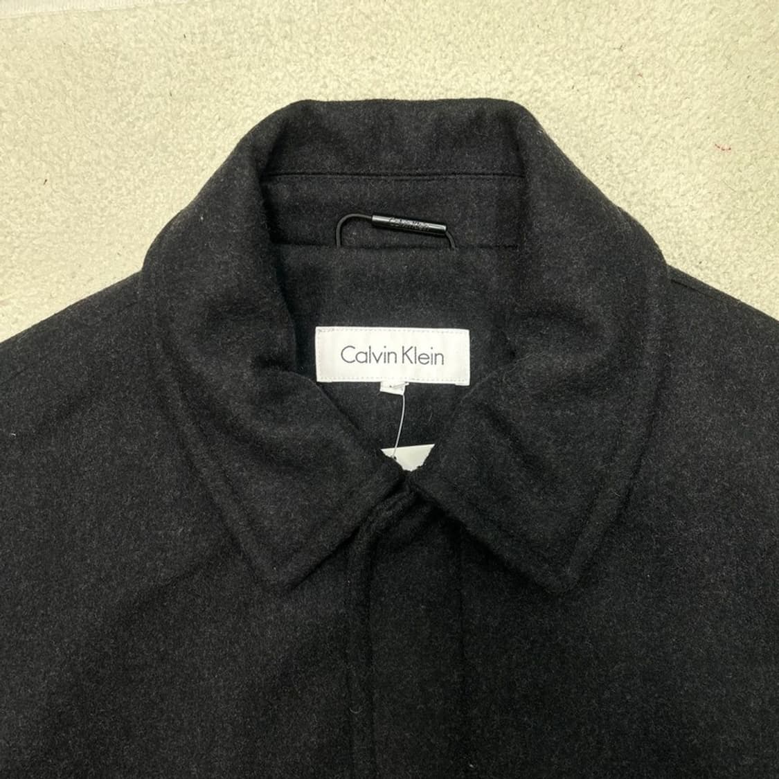 캘빈클라인 울 브렌드 싱글 코트 차콜 M 상품이미지4