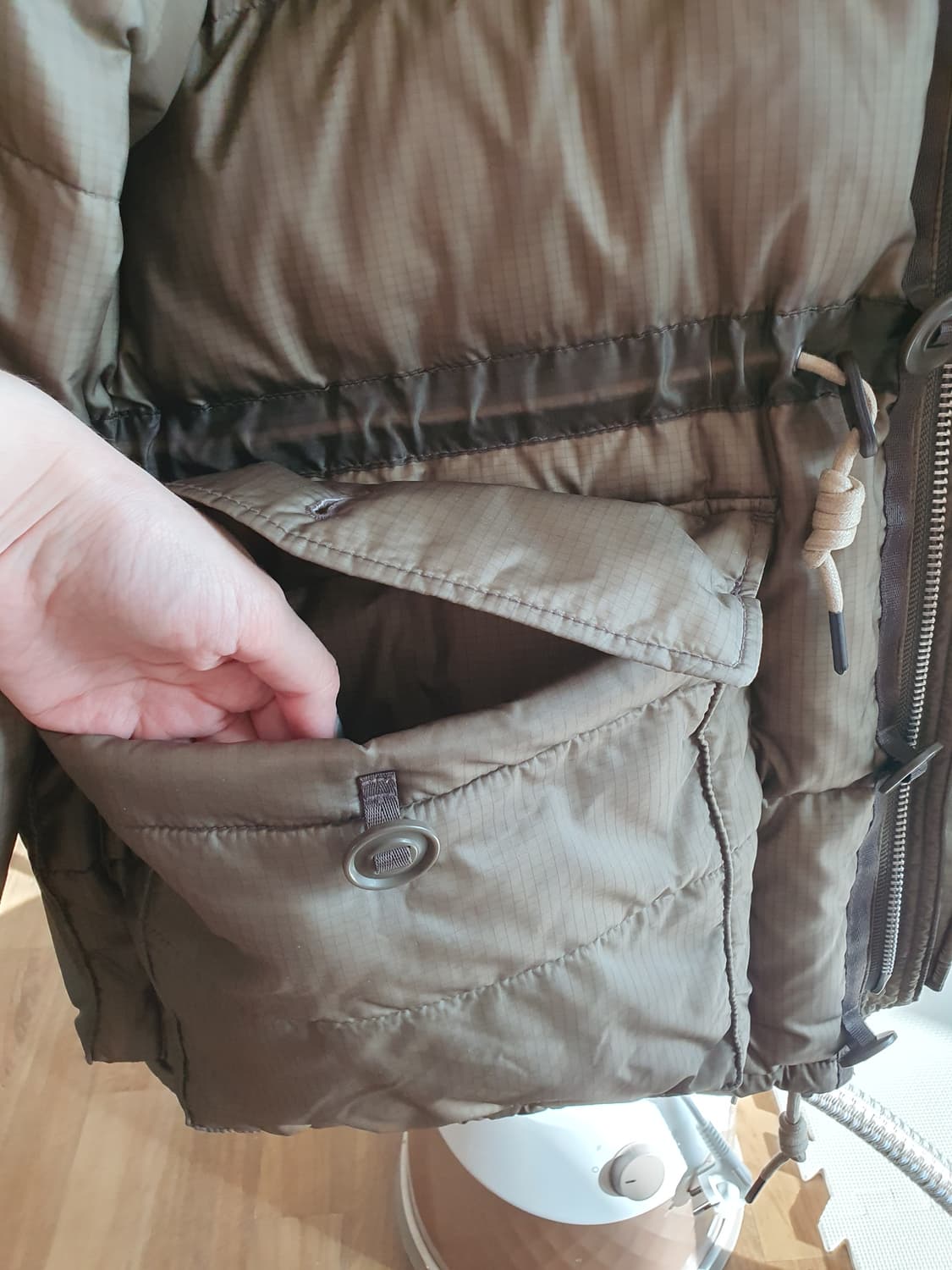 헨리코튼 ffc 카라코람 립스탑 다운 패딩 48 상품이미지5