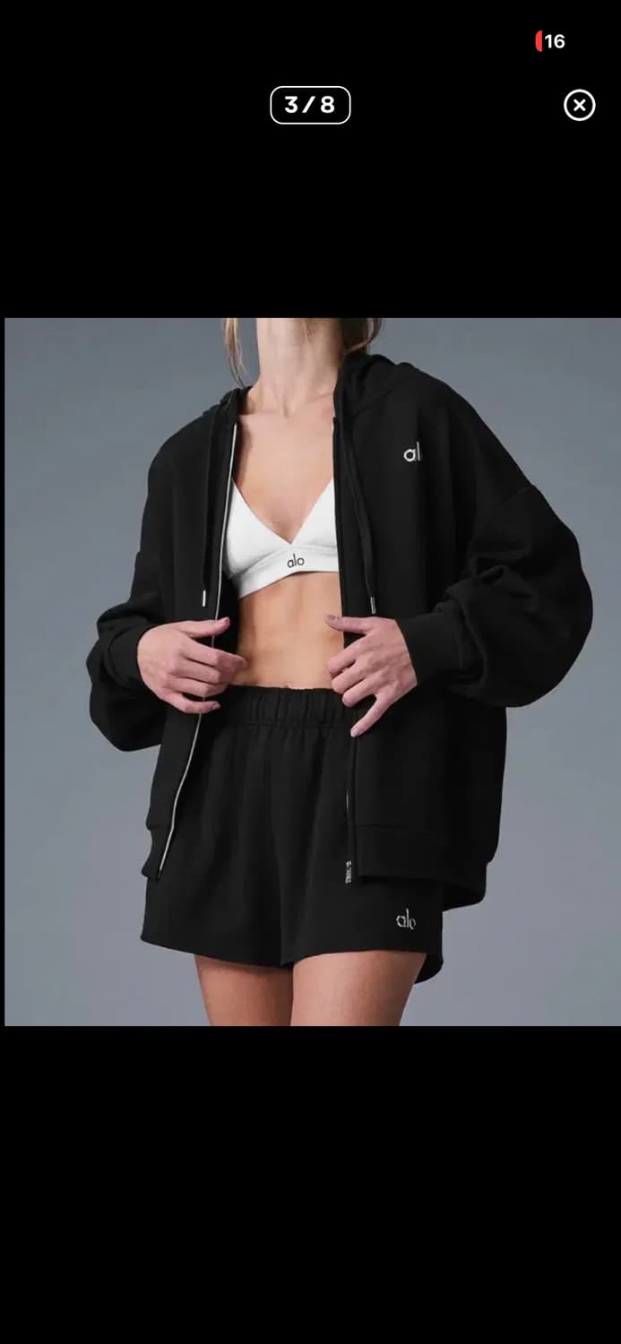 🔥[새상품/정품]🔥 Alo 후드집업 2 color 상품이미지3