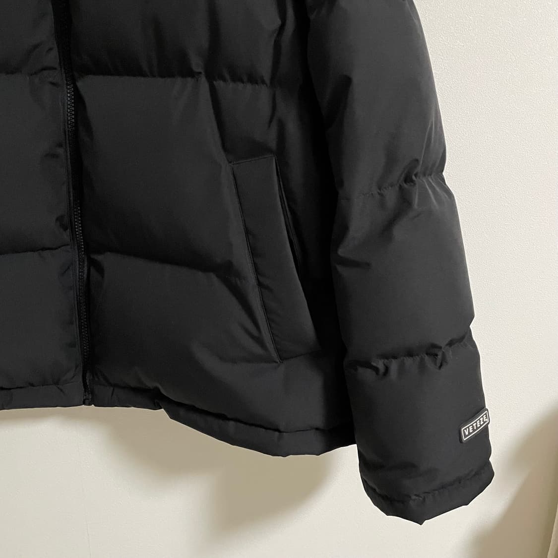 [M] 베테제 패딩 블랙 상품이미지5