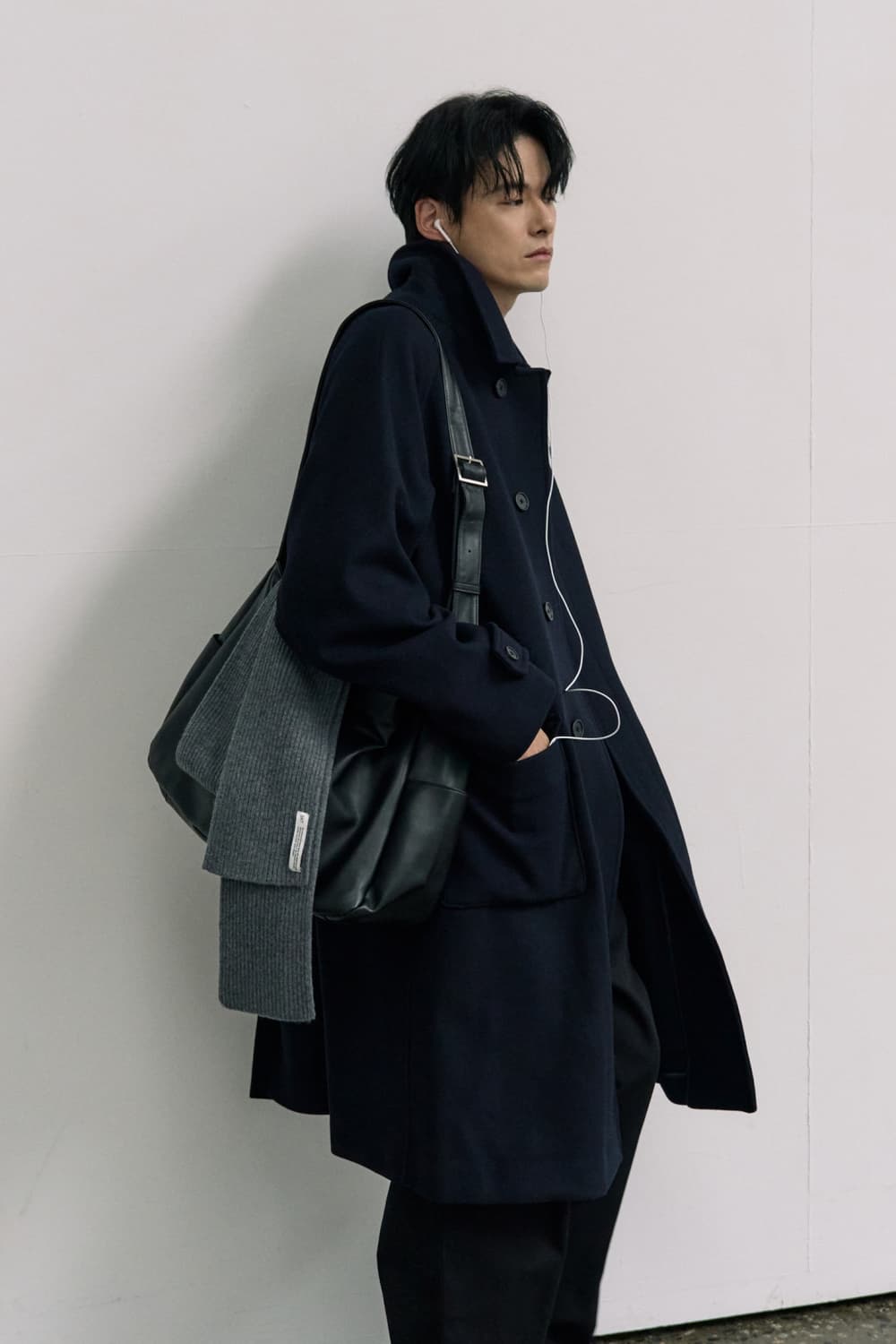 24/7시리즈 울 발마칸 코트 DARK NAVY M 사이즈 상품이미지5